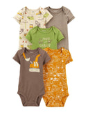 Kit body bebê 5 peças caminhão multicor