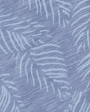 Camisa infantil com bolso folhagem azul