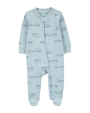 Macacão bebê trem azul | Carter's